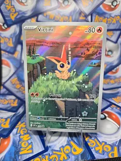 Pokemon TCG Victini Illustration Collection Promo Card 208/012 - Image 1