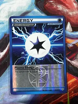 Pokemon TCG Card 2013 Plasma Blast - Plasma Energy 91/101 Reverse Holo - Image 1
