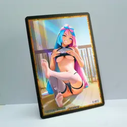 IONO Waifu Anime Card LIMITED 1/1 Custom TCG Holo Goddess Story ACG T14836 - Image 2