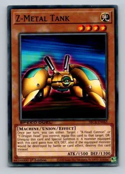 2020 Yugioh Z-Metal Tank SBCB-EN065 1st Edition Common - Image 1