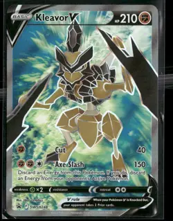 SWSH: Sword & Shield Promo Cards #SWSH248 Kleavor V (Full Art) - Image 1