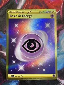 Pokemon TCG Psychic Energy Scarlet & Violet Basic Card 207/165 Gold - Image 2
