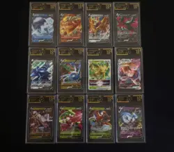 12 Lot OCD 10 Pokemon TCG Japanese Card Leafeon Vstar Rayquaza Mew Vmax FI38 - Image 1