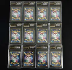 12 Lot OCD 10 Pokemon TCG Japanese Card Leafeon Vstar Rayquaza Mew Vmax FI38 - Image 2