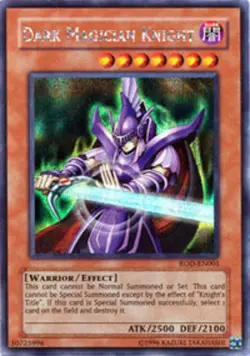 Yugioh! LP Dark Magician Knight - ROD-EN001 - Secret Rare - Unlimited Edition Li - Image 1