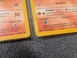 Pokemon TCG Charmander Base Set 46/102 Regular Unlimited Common Card - Image 3