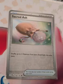 168/182 Sacred Ash : (Reverse Holo) Card :Destined Rivals :Pokemon TCG - Image 1