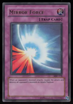 Mirror Force MRD-138 MRD Ultra Rare FOIL BLEED ERROR Yu-Gi-Oh - Image 1