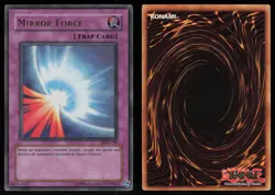 Mirror Force MRD-138 MRD Ultra Rare FOIL BLEED ERROR Yu-Gi-Oh - Image 3