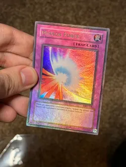 Mirror Force MRD-138 MRD Ultra Rare FOIL BLEED ERROR Yu-Gi-Oh - Image 4