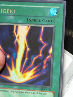 Raigeki DB1-EN114 Ultra Rare FOIL Attribute ERROR Yu-Gi-Oh - Image 4