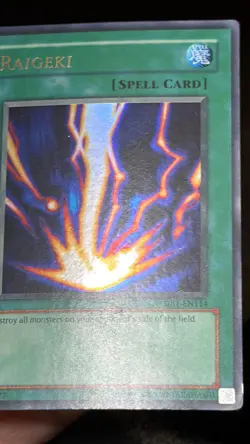 Raigeki DB1-EN114 Ultra Rare FOIL Attribute ERROR Yu-Gi-Oh - Image 5