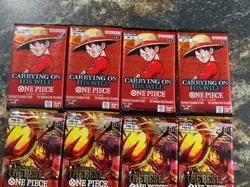 One Piece OP-13 PRB-02 Booster Pack Factory Sealed X12 1/2 Booster Box Quantity - Image 3