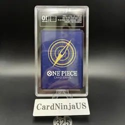 TAG GEM MINT 10 Monkey D Luffy P-043 P ONE PIECE Card Game Japanese PROMO 325 - Image 2