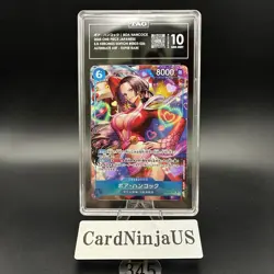 TAG GEM MINT 10 Boa Hancock (Alt Art) EB03-026 SR ONE PIECE Heroines Edition 345 - Image 1