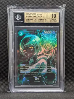 BGS 10 PRISTINE Lim SP Legacy of the Master OP09-037 One Piece English 2025 - Image 1