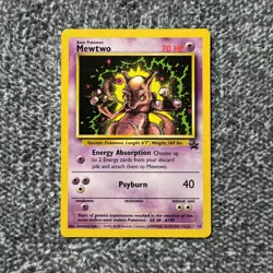 VINTAGE Mewtwo #14 Black Star Movie PROMO 1999 WOTC Rare NM Pokemon Card - Image 1