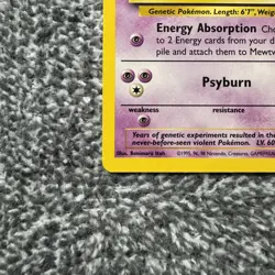 VINTAGE Mewtwo #14 Black Star Movie PROMO 1999 WOTC Rare NM Pokemon Card - Image 3