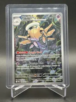 Shedinja Mega Evolution Illustration Card 144/132 ME01 Rare NM Condition - Image 1