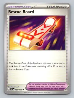 2024 Pokemon Card Temporal Forces Rescue Board 159/162 - Image 1