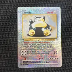 Snorlax 64/110 Legendary Collection 2002 Reverse Holo Vintage Pokemon Card - Image 1