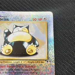 Snorlax 64/110 Legendary Collection 2002 Reverse Holo Vintage Pokemon Card - Image 3