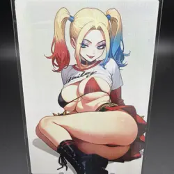 Harley Quinn Anime Waifu Card Doujin ACG Goddess Holo - Image 2
