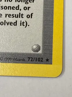 Auth Pokemon Card Trainer Devolution Spray 72/102 1st Ed English from Japan - Image 3