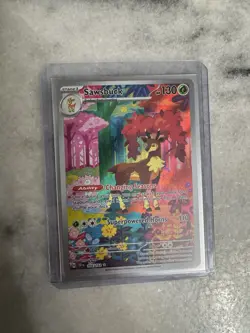 Pokemon TCG Sawsbuck Temporal Forces Illustration Card 166/162 Ra NM/M Condition - Image 1