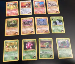 Lot of *28* Pokemon Gym Heroes Cards, Common/Uncommon (NM, NM-, NM-/LP) - Image 1