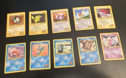 Lot of *28* Pokemon Gym Heroes Cards, Common/Uncommon (NM, NM-, NM-/LP) - Image 3