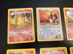 Lot of *28* Pokemon Gym Heroes Cards, Common/Uncommon (NM, NM-, NM-/LP) - Image 5