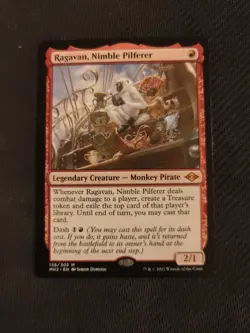 Ragavan, Nimble Pilferer Modern Horizons 2, Regular Card NM - Image 1