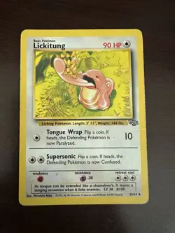 Pokemon TCG Jungle Lot Of 5 Vintage Cards MP / DMG UC - Common WoTC No Dupes ✨ - Image 1