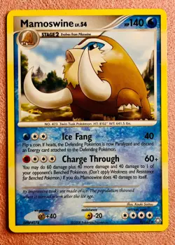 Mamoswine 9/146 | Diamond & Pearl Legends Awakened | 2008 Pokemon TCG Card | MP - Image 1