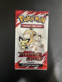 Pokemon Scarlet & Violet Destined Rivals Fun Pack 3 Cards English TCG - Image 1