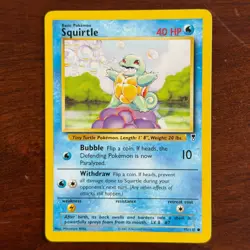Squirtle 95/110 Common Legendary Collection Pokemon Card - Image 1