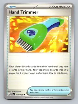 2024 Pokemon Card Temporal Forces Hand Trimmer 150/162 - Image 1