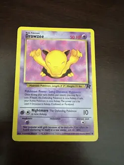 Team Rocket Unlimited Pokemon 3 Card Lot MP-DMG - Image 1