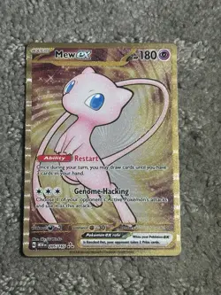 Mew ex - (151 Metal Card) Double Rare SV: Scarlet & Violet 151 205/165 NM - Image 1