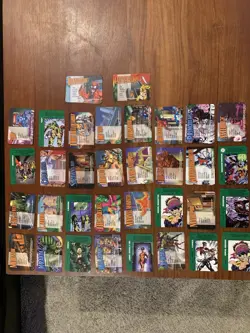 Huge Lot 7,454 Overpower Card Game CCG TCG X-Men Image Classic Monumental IQ JLA - Image 3