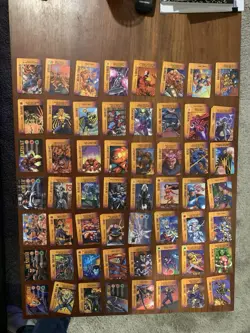 Huge Lot 7,454 Overpower Card Game CCG TCG X-Men Image Classic Monumental IQ JLA - Image 4