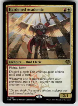 Hardened Academic Rare Secrets of Strixhaven 194 MTG Near Mint 2026 - Image 1