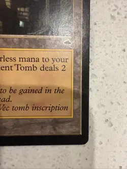Ancient Tomb: 1997 Magic the Gathering - Tempest Regular - Image 4