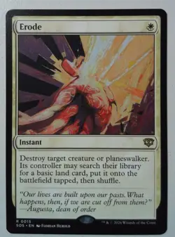 MTG Secrets of Strixhaven Erode RARE NM/Unplayed - Image 1