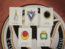 Dan Frazier Moxes Mox Signed artist proof Mox Swamp Moxen Magic Gathering MtG - Image 1