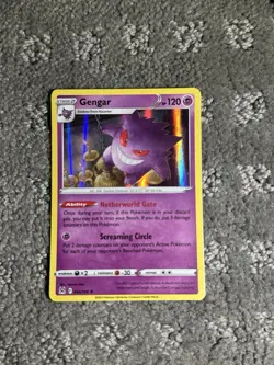 Gengar Holo Holo Rare SWSH11: Lost Origin 066/196 NM Pokemon Card TCG - Image 1