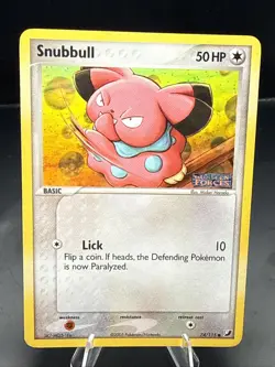 Pokemon Snubbull 74/115 Unseen Forces Holo Stamped - Image 2