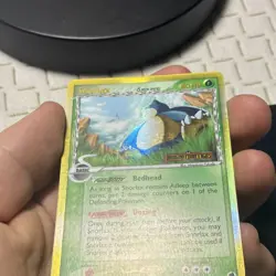 Pokemon SNORLAX (DELTA SPECIES) 10/101 REVERSE HOLO EX DRAGON FRONTIERS . LP-mp - Image 3