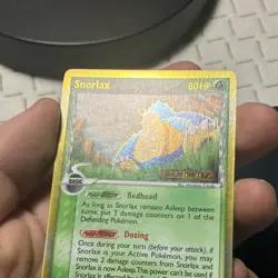 Pokemon SNORLAX (DELTA SPECIES) 10/101 REVERSE HOLO EX DRAGON FRONTIERS . LP-mp - Image 4